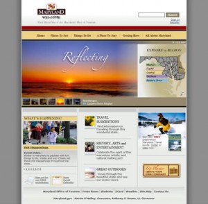 Maryland's Website After