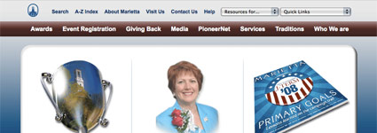 Marietta College Alumni Website
