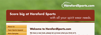 Hereford Sports Website