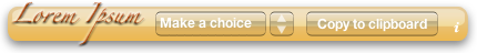 Lorem Ipsum Widget